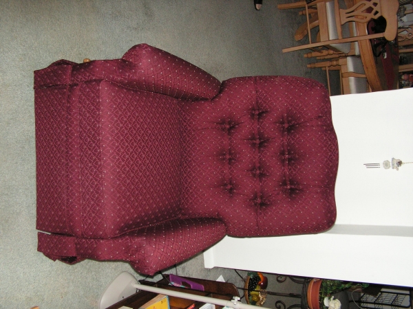 Creation of Grandma's New Red Chair: Step 2